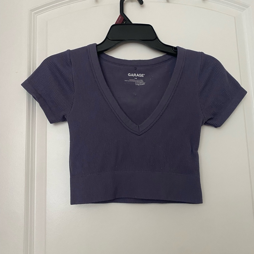 Garage crop top